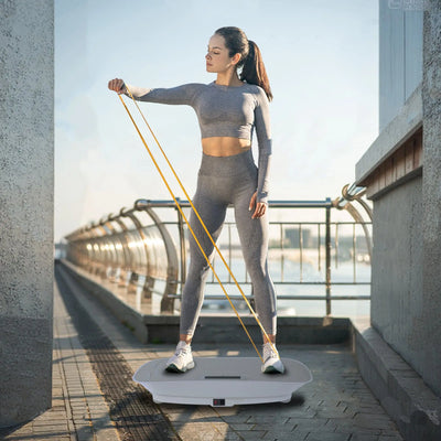 Curved 440 lbs High-Power Vibration Plate for Weight Loss