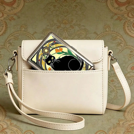 Vintage-Style Vintage Card Case Metal Material Versatile Design Cash Case Multi-function Easy Snap Metal Case