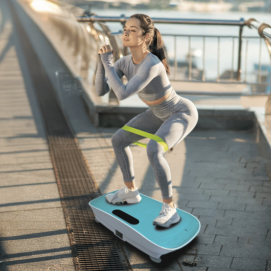 Curved 440 lbs High-Power Vibration Plate for Weight Loss