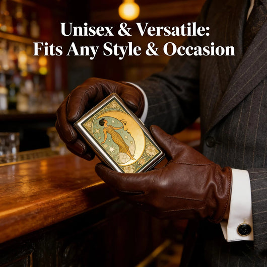 Vintage Design Multi-Function Card Holder Cash Storage Box Artistic Style For Travel Business Daily Use